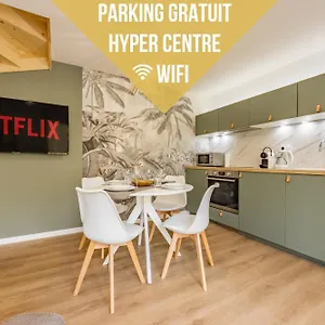  Appartement Le Duplex - Clim - Parking - Netflix - Nestor & Margot France