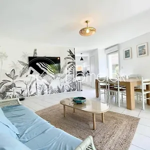  Appartement T3 Ultra Cosy - Jardin - 50m Des Plages France